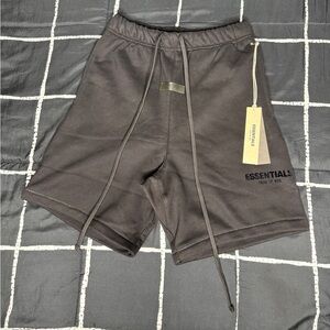 Essentials Men's Black Sweatshorts